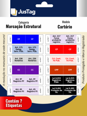 Etiqueta Vade Mecum | Cartório (Estrutural)