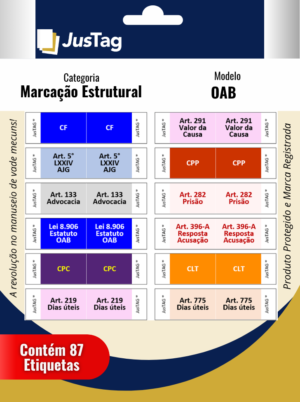 Etiqueta Vade Mecum | OAB (Estrutural)